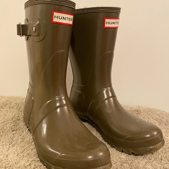 Forest Green Hunter Rain Boots - Picture 4 of 4